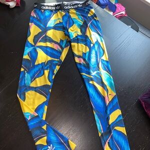 Adidas Tropical Print Leggings